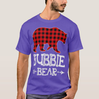 Bubbie Bear Christmas Pajama Red Kariert Buffalo F T-Shirt