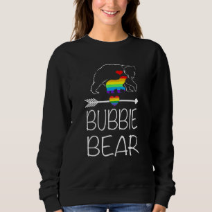 Bubbie Bear Proud Mama Regenbogenflagge LGbt Prix Sweatshirt