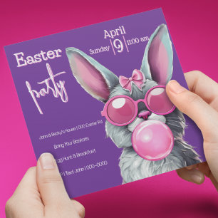 Bubblase Ostern Sonntagsparty Einladung