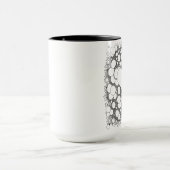 Bubble Art, Retro, Hippie, Boho Coffee Tasse (Zentrum)