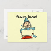 Bubble-Badehose und Geschenke Postkarte (Vorne/Hinten)