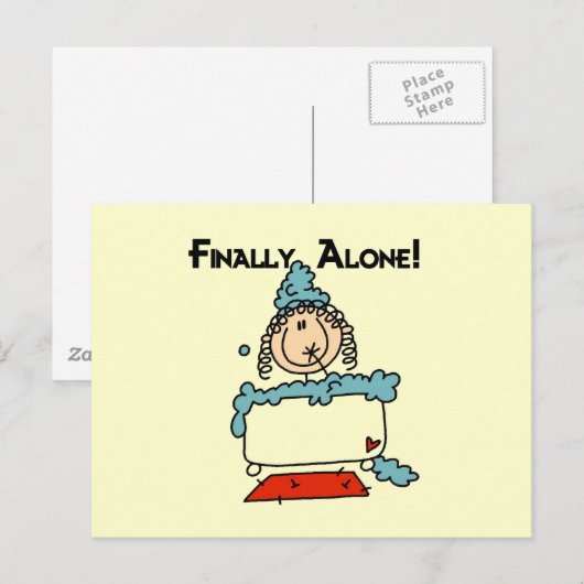 Bubble-Badehose und Geschenke Postkarte (Vorne/Hinten)