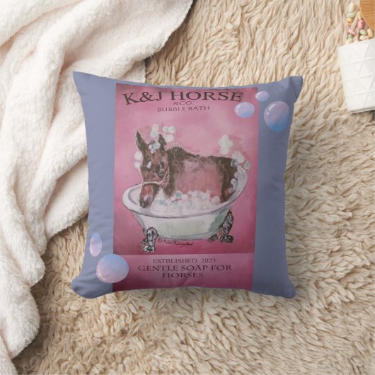 BUBBLE BATH ADD I DESIGNED Fleece Blanket Kissen (Decke)