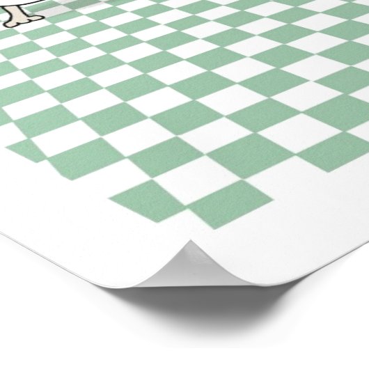 BUBBLE BATH COW Poster von Sandra Boynton (Ecke)