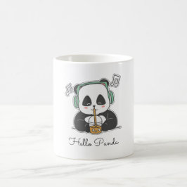 Bubble Beats Panda Kaffeetasse