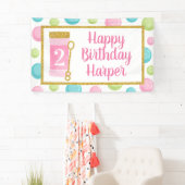 Bubble Birthday Banner, Bubble Happy Birthday Banner (Insitu)