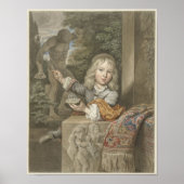 Bubble-Blowing Boy Poster (Vorne)