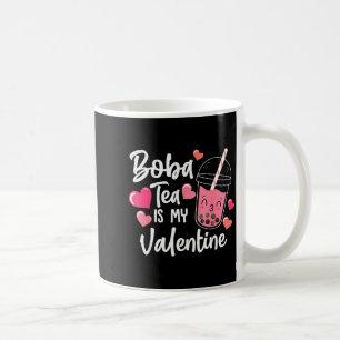 Bubble Boba Tee Ist Mein Valentinstag Herz  Kaffeetasse