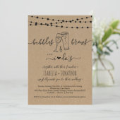 Bubble & Brews und ich machen eine Einladung zur H (Stehend Vorderseite)