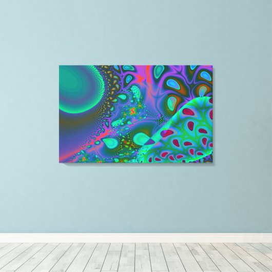 Bubble Caster Leinwanddruck (Insitu (Holzboden))