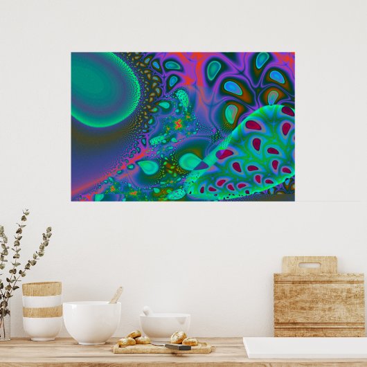 Bubble Caster Poster (Küche)