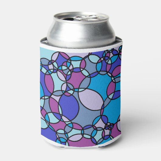 Bubble Circles Dosenkühler (Kanne Vorderseite)
