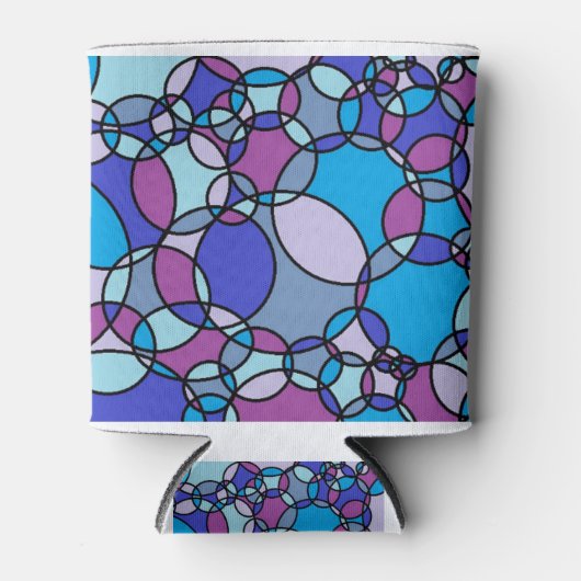 Bubble Circles Dosenkühler (Vorderseite)