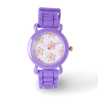 Bubble Daisies Kinder Silikon-Uhr Armbanduhr