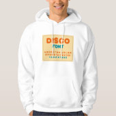 Bubble Disco Alphabet Schriftart Fett Vintage Buch Hoodie (Vorderseite)