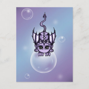 Bubble Dragon Postkarte