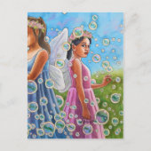 Bubble Fairies Postkarte (Vorderseite)