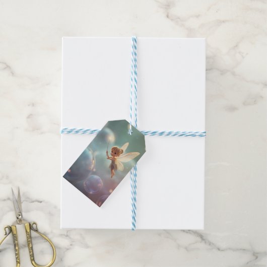 Bubble Fairy Geschenkanhänger (Mit Garn)