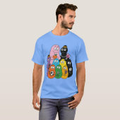 Bubble Family Adventures Journal Junge Junge T-Shirt (Vorne ganz)