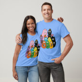 Bubble Family Adventures Journal Junge Junge T-Shirt (Unisex)