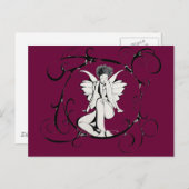 Bubble-Farie Postkarte (Vorne/Hinten)