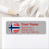 Bubble Flag Norwegen (Insitu)