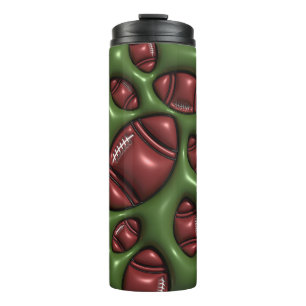 Bubble Football Sporty 3D Tumbler Thermosbecher