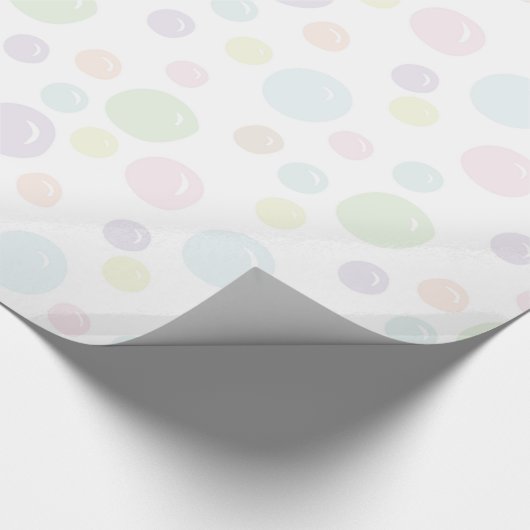 Bubble Fun Wrapping Paper Geschenkpapier (Ecke)