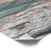 Bubble Gum Beach Babe Coastal Sommer Wandkunst Poster (Ecke)