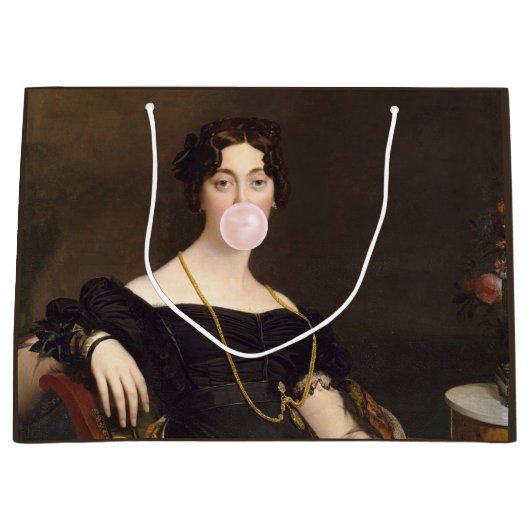 Bubble gum Diva Madame Ponselle Große Geschenktüte (Vorderseite)
