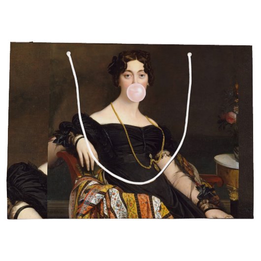 Bubble gum Diva Madame Ponselle Große Geschenktüte (Rückseite)