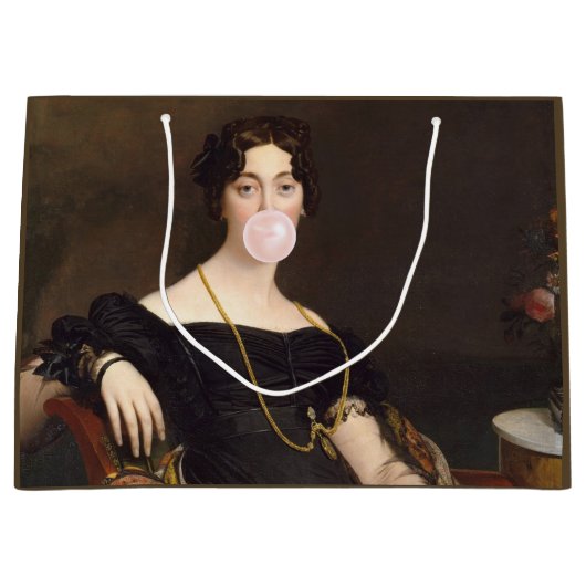 Bubble gum Diva Madame Ponselle Große Geschenktüte (Vorderseite)