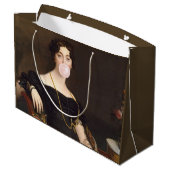 Bubble gum Diva Madame Ponselle Große Geschenktüte (Rückseite Schrägansicht)