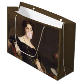 Bubble gum Diva Madame Ponselle Große Geschenktüte (Vorderseite Schrägansicht)