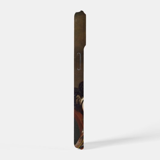 Bubble gum Diva Madame Ponselle iPhone 15 Hülle (Rechte Seite)