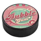 Bubble Gum Hockey Puck (3/4)