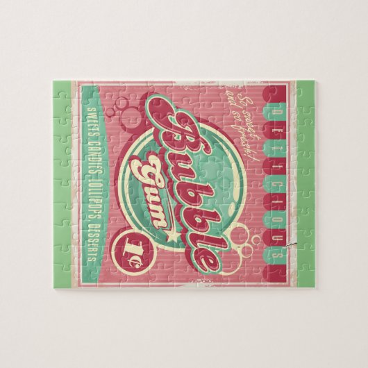 Bubble Gum Jigsaw Puzzle (Horizontal)