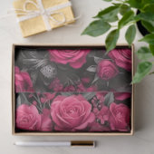 Bubble Gum Pink Skull Decoupage paper  Seidenpapier (Geschenk)