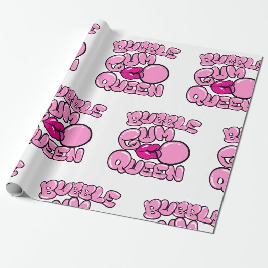 Bubble Gum Queen Bubblegum Geschenkpapier (Ungerollt)