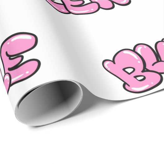 Bubble Gum Queen Bubblegum Geschenkpapier (Rolleneckpunkt)