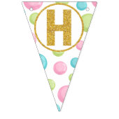 Bubble Happy Birthday Banner, Bubble Party Wimpelkette (Zweite Fahne)