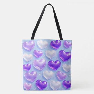 Bubble heart tasche