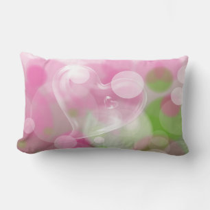 Bubble Hearts American MoJo Pillow Lendenkissen
