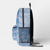 Bubble Mammatus Wolken Blue Sky Nature Fotografy Bedruckter Rucksack (Rechts)
