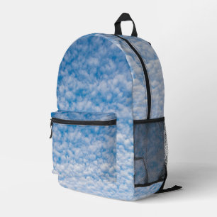 Bubble Mammatus Wolken Blue Sky Nature Fotografy Bedruckter Rucksack