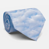 Bubble Mammatus Wolken Blue Sky Nature Fotografy Krawatte (Gerollt)