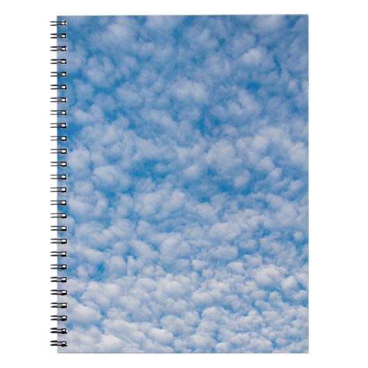 Bubble Mammatus Wolken Blue Sky Nature Fotografy Notizblock (Vorderseite)