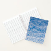 Bubble Mammatus Wolken Blue Sky Nature Fotografy Notizblock (Innenseite)