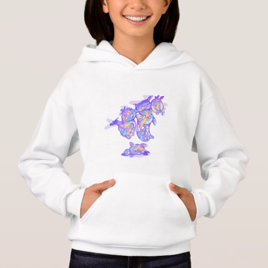 Bubble monsters hoodie (Vorderseite)