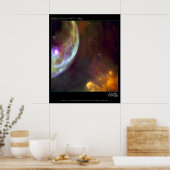 Bubble Nebula - NGC 7635 Hubble Teleskop Poster (Küche)